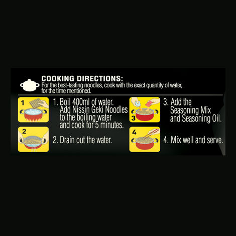 Nissin Geki - Hot and Spicy Korean Chicken Flavoured Ramen Instant Noodles | 5 in 1 pack