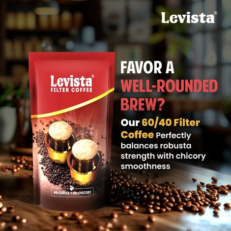 Levista Roast & Ground Filter Coffee 60:40