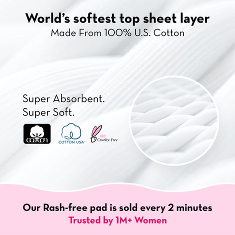 Plush Ultra Thin (8 L + 6 XL) Sanitary Pads