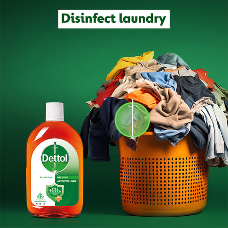 Dettol Antiseptic Liquid for First Aid, Surface Disinfection and Personal Hygiene
