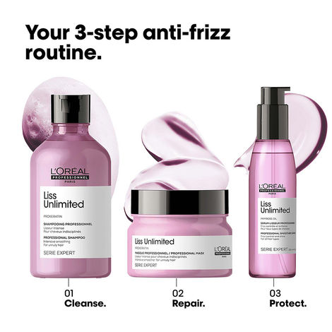 L'Oréal Professionnel Liss Unlimited Shampoo for Frizzy & Unruly Hair With Pro-Keratin
