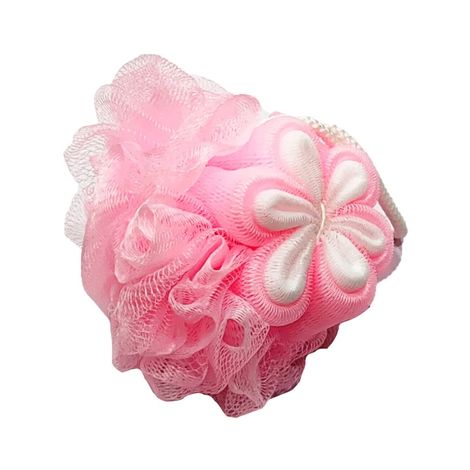 Flower Loofah 1 Pc Assorted Colour