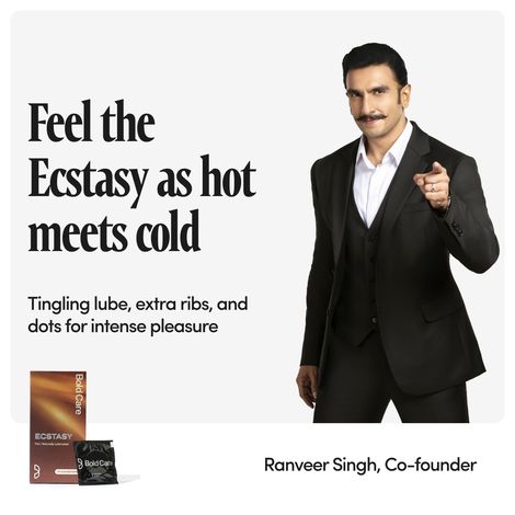 Bold Care Ecstasy Tingling Sensation Condoms for Intense Pleasure