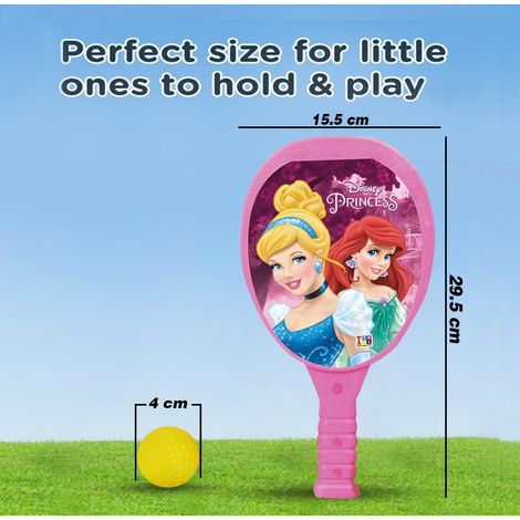 Itoys My First Plastic Racket Set-princess (Colour May Vary)