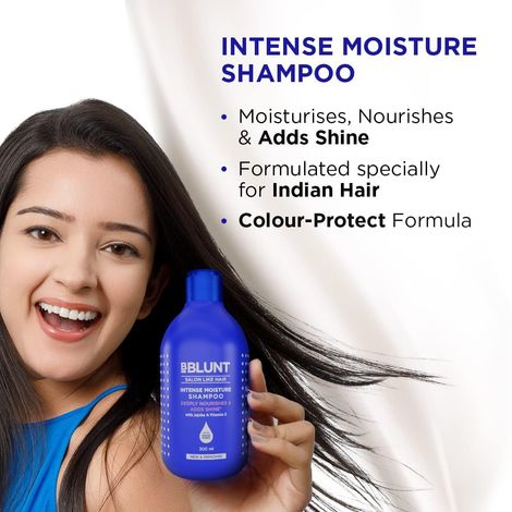 Bblunt Intense Moisture Shampoo With Jojoba & Vitamin E