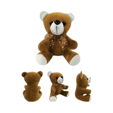 Sterling Sitting Teddy Brown 7 Inch