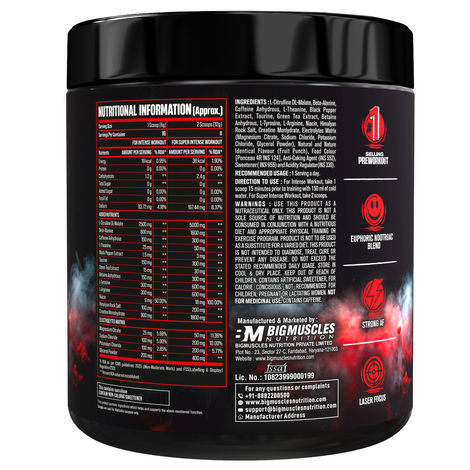 Bigmuscles Nutrition Freak Pre-Workout Sex On The Beach