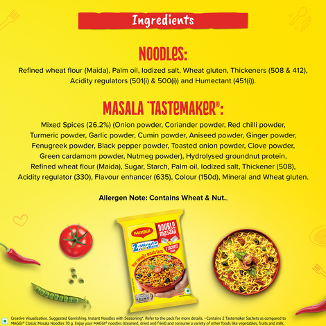 Maggi Double Masala Instant Noodles