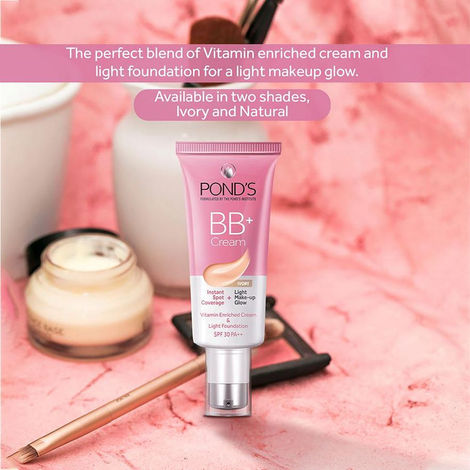 Pond's Bb+ Cream Instant Spot Coverage + Light Make-Up Glow Lvory