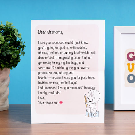 Happy Mail Letter For Grandma