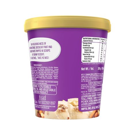 Kwality Wall's Fruit And Nut Tub