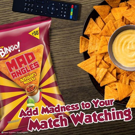 Bingo! Mad Angles Achaari Masti Crisps