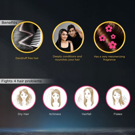 Meera Anti Dandruff Shampoo With Small Onion and Fenugreek