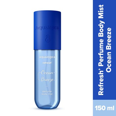 Aqualogica Refresh+ Ocean Breeze Perfume Body Mist Long- Lasting Fragrance