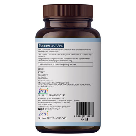 Miduty Thick And Grow Hairs Supplement