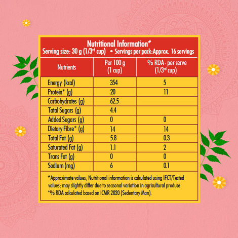 Annapurna 100% Chana Dal Besan / Fine Besan / Gram Flour