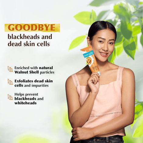 Everyuth Naturals Exfoliating Walnut Scrub for Blackheads & Dead Skin Cells