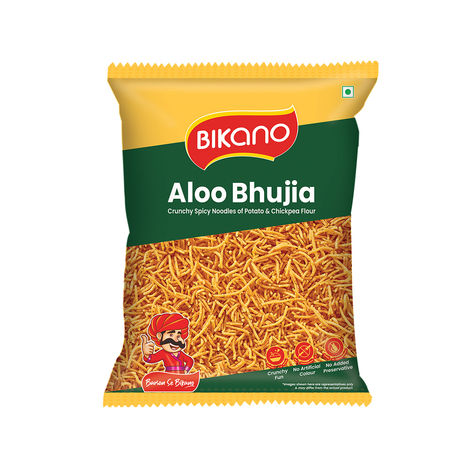 Bikano Aloo Bhujia |Crunchy and Spicy Aloo Bhujia Snack | Perfect Tea-Time Namkeen