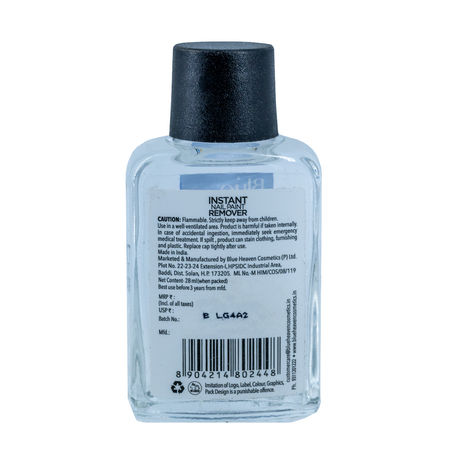 Blue Heaven Instant Nail Paint Remover
