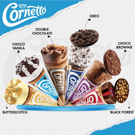 Kwality Wall's Cornetto Butterscotch Cone