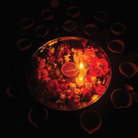 Eco Friendly Mitti Diya | Brown | Clay Diya | Pack Of 12 | Mangal Bhawan