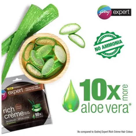 Godrej Expert Creme Hair Natural Brown Colour