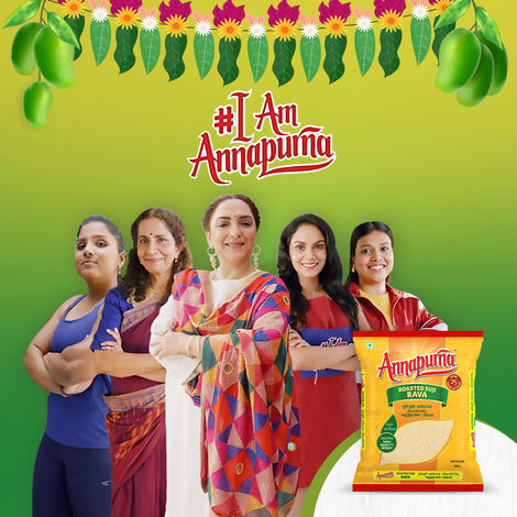 Annapurna Roasted Suji Rava / Roasted Sooji