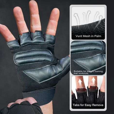 Mayor Sting Gym Gloves With Wrist Support (Free Size)