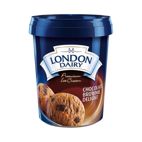 London Dairy Choco Brownie Delight Ice Cream Tub