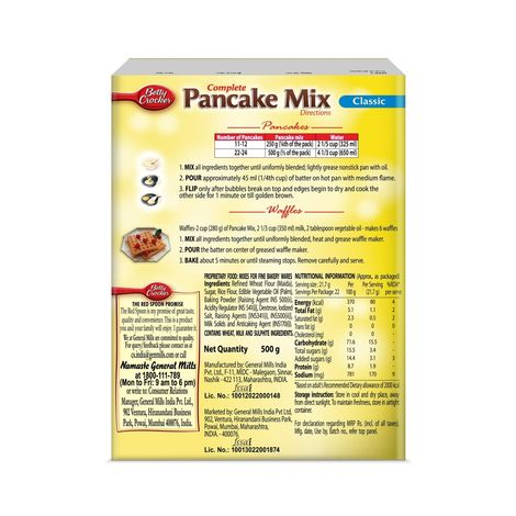 Betty Crocker Complete Classic Pancake Mix Pancake Mix For Kids