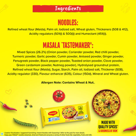 MAGGI 2-Minute Instant Noodles | Masala Noodles | Made With Quality Spices