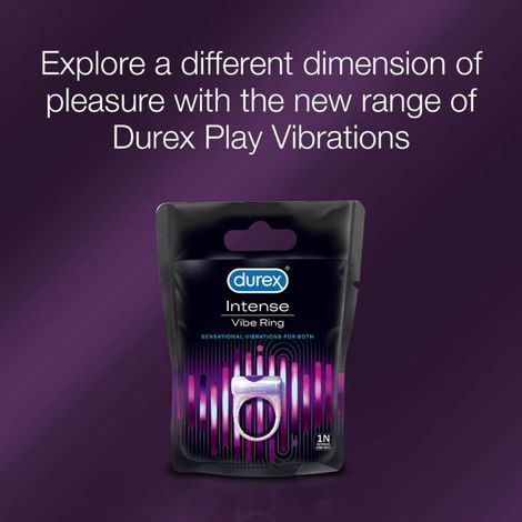 Durex Intense Vibe Ring Massager for Men & Women