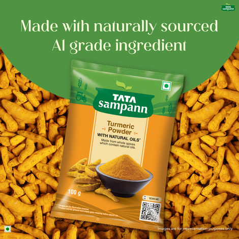 Tata Sampann Turmeric Powder With Natural Oils Haldi Powder