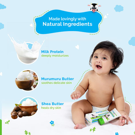 Mamaearth Milky Soft Baby Face Cream With Muru Muru Butter