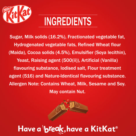 Nestle KitKat Share & Snap 2 x 3 Fingers Wafer Bar
