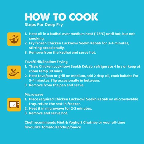 Godrej Yummiez Chicken Lucknowi Seekh Kebab