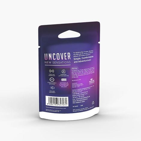 Manforce Epic Thunder Vibrating Ring Massager | Men | Women