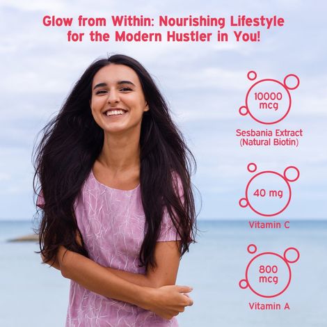 Nutriburst Biotin Gummies To Support Hair, Skin & Nail Growth