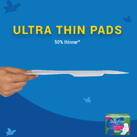 Stayfree Advance Ultra Comfort Sanitary Pads | XL | 7 pcs