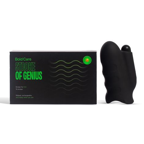 Bold Care Stroke Of Genius 10 Vibrating Modes Rechargeable Stroker For Men l | 1 Year Warranty