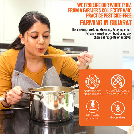 Safe Harvest Pesticide- Free White Poha