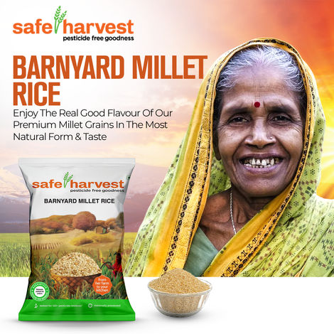 Safe Harvest Pesticide-Free Barnyard Millet / Samak Rice