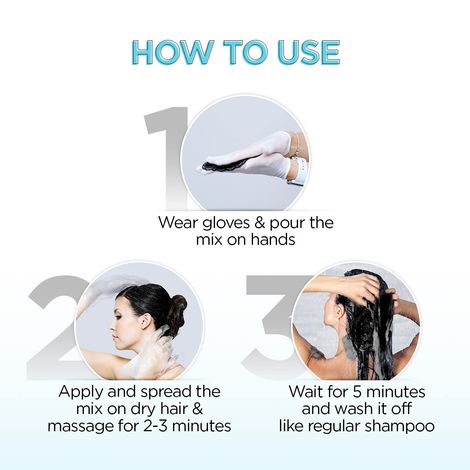 BBlunt Salon Secret 5 Minute Shampoo Hair Colour For 100% Grey Coverage - Natural Black