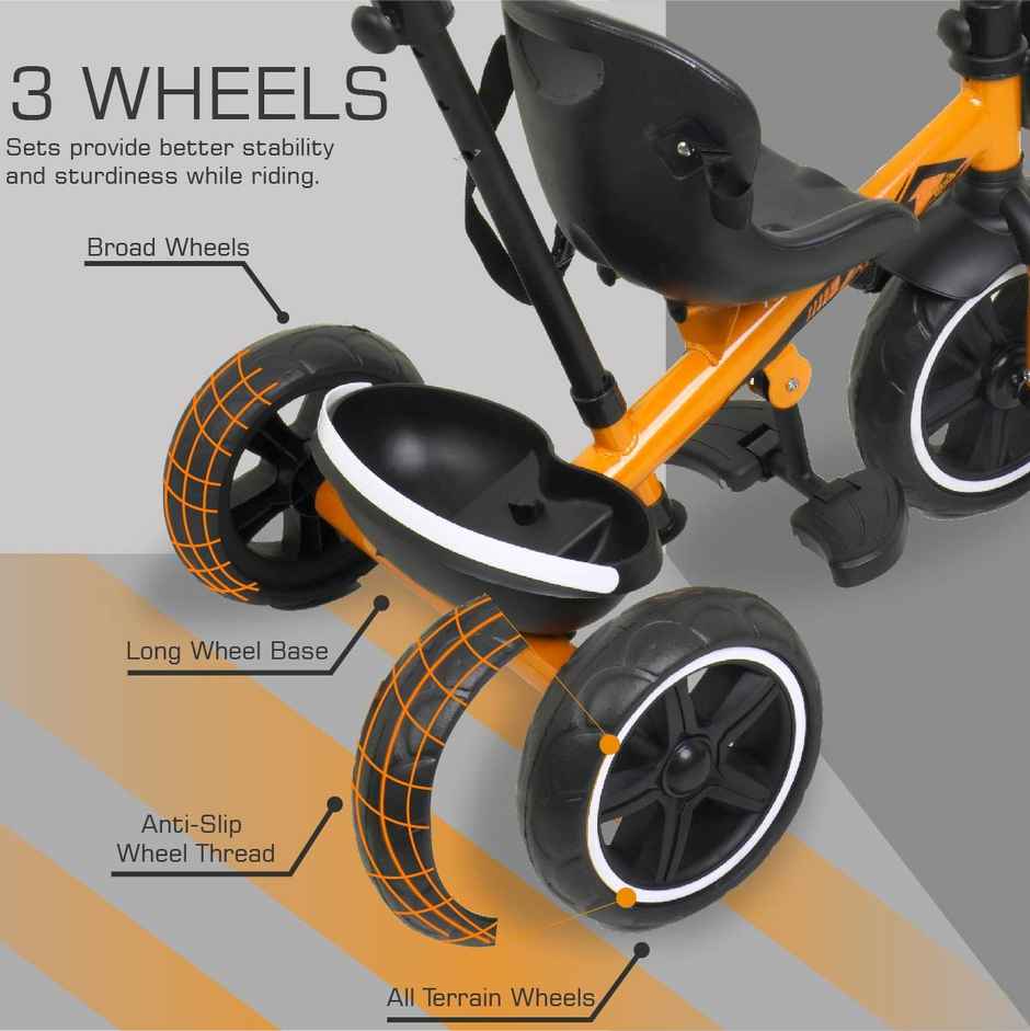 Little Lions Hyper 500 Orange Tricycle