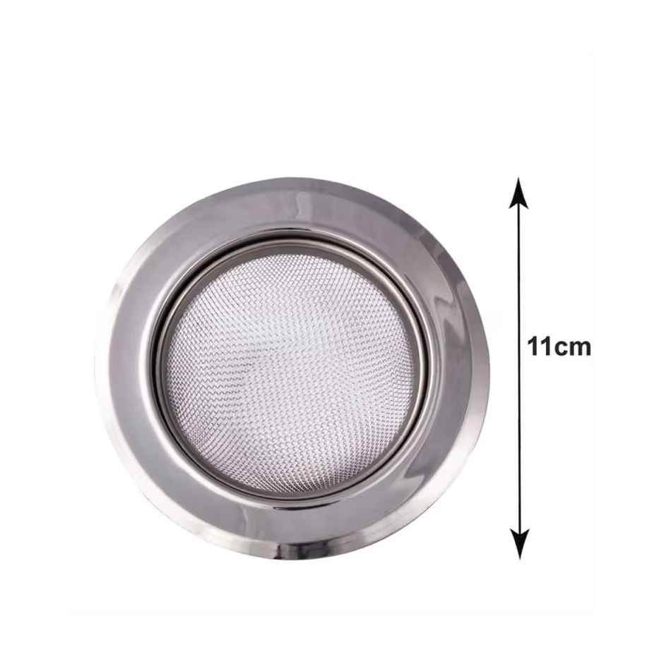 Petals Stainless Steel Sink Drainer/Strainer/Sink Jali/Filter | 11 cm diameter