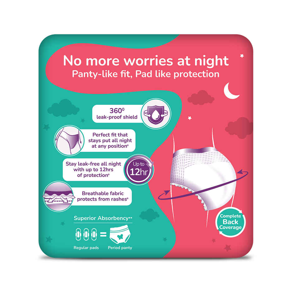 Evereve Overnight Disposable Period Panties | M-L