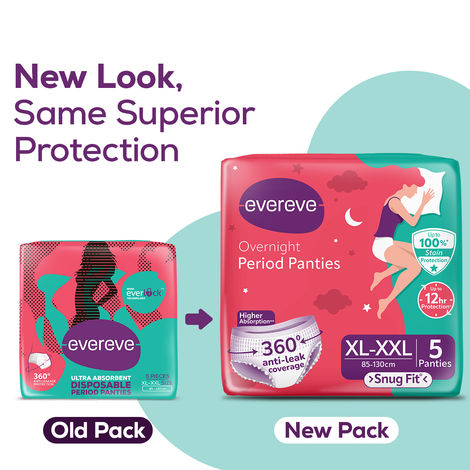 Evereve Overnight Disposable Period Panties | XL-XXL