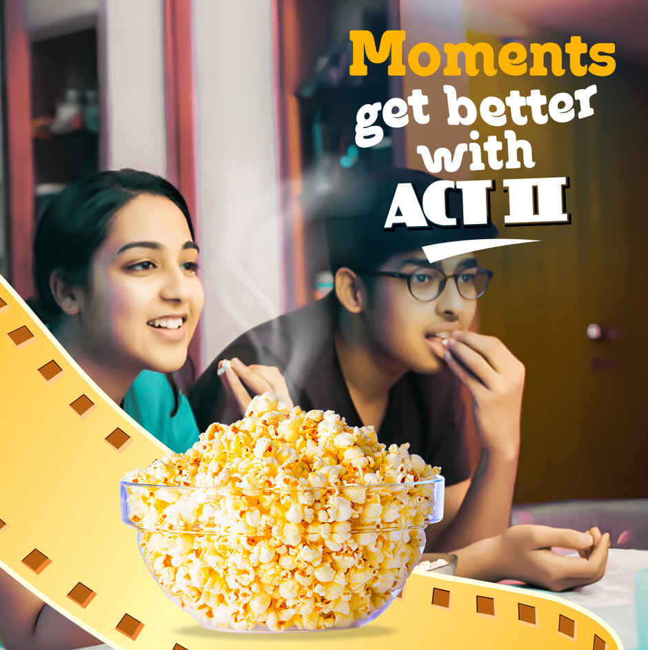 Act II Instant Butter Delite Popcorn | Hot & Fresh in 3 mins