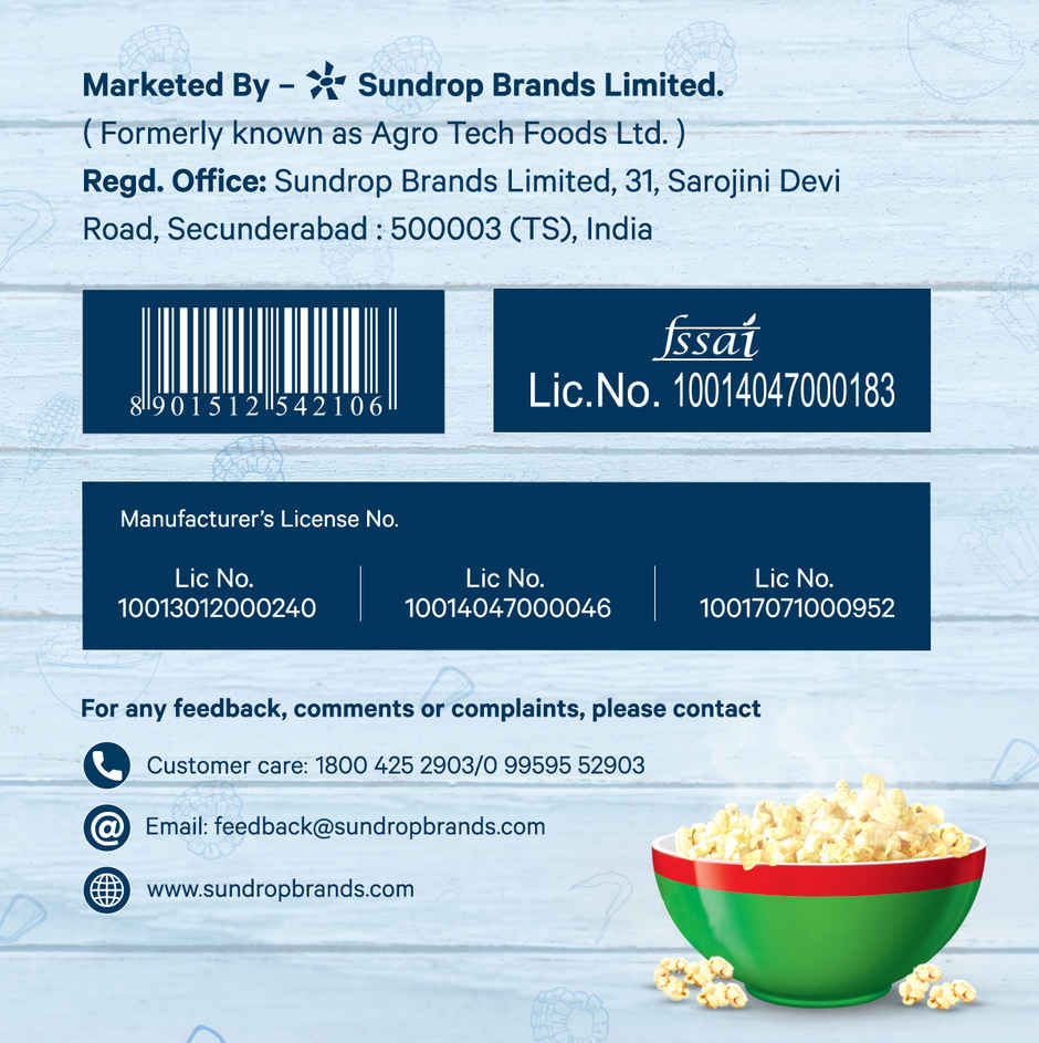 ACT II Instant Tomato Chilli  Popcorn | Tomato Chilli Seasoning Sachet included | Ready in 3 minutes