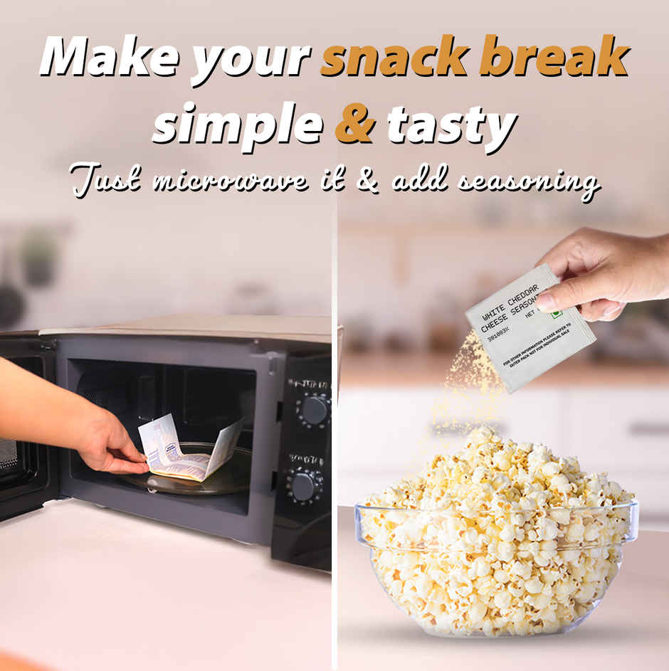 Act II Microwave Popcorn | Cheese Delite, Hot & Fresh in 3 mins